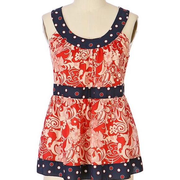Anthropologie Tops - NWOT Anna Sui Anthro China Cat Sunflower Blouse